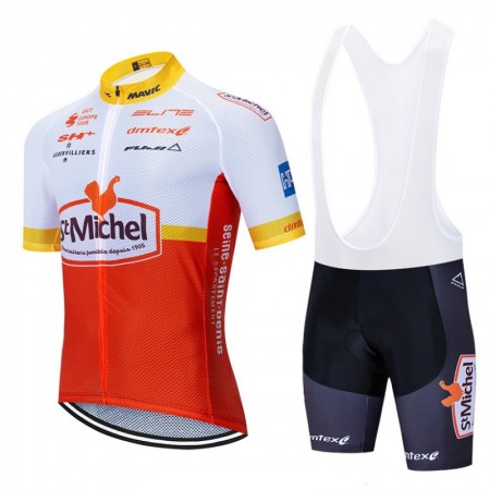 Tenue Maillot + Cuissard à Bretelles 2020 St. Michel-Auber93 N001